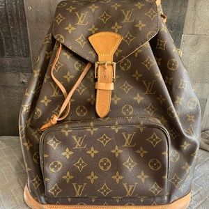 Louis Vuitton Monogram Montsouris back pack